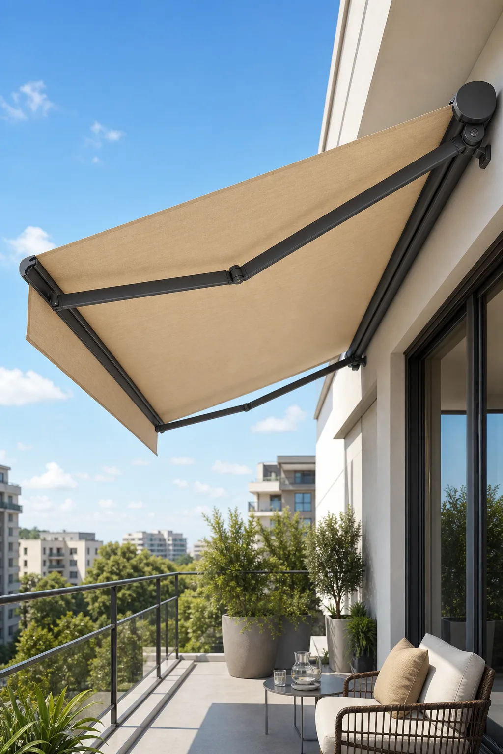 Eoli Tenda – konzolna tenda sa dve ruke